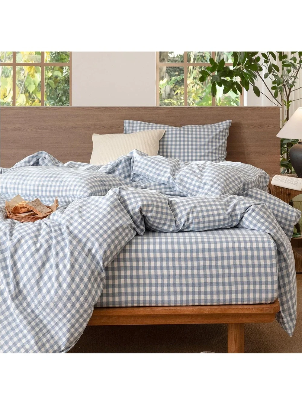 Moomee gingham duvet